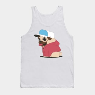 Hippy Pug Tank Top